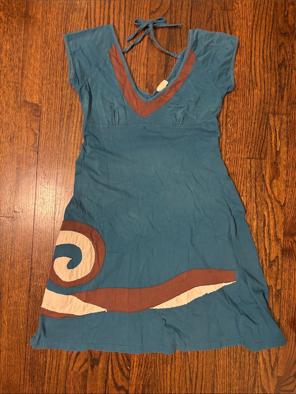 Synergy y2k Women’s Teal Midi Dress